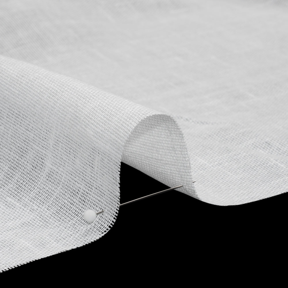 Recycled Polyester Soft Drapery Sheers Woven 118" - Ivory - British Imported