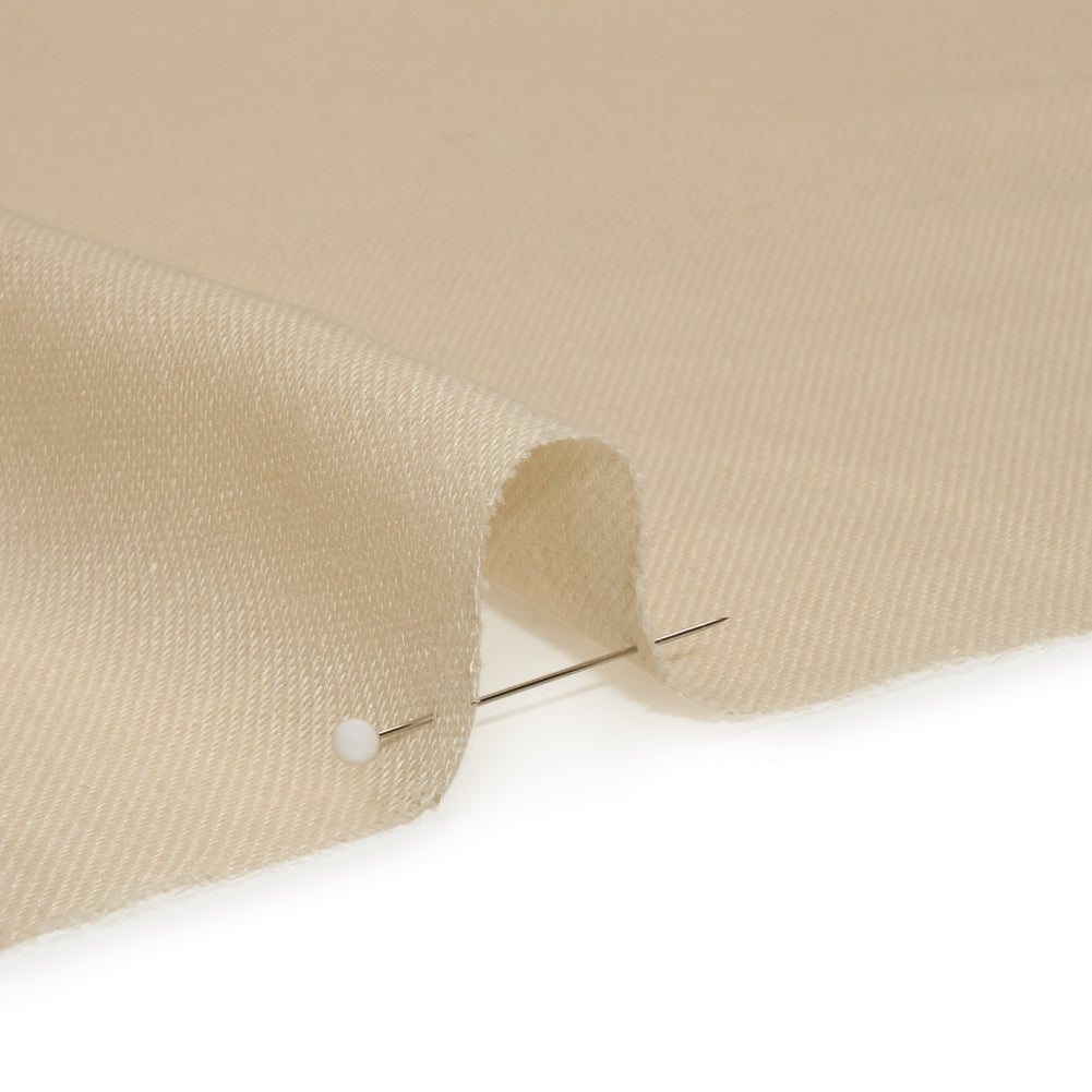 Recycled Polyester Soft Drapery Sheers Woven 118" - Linen - British Imported