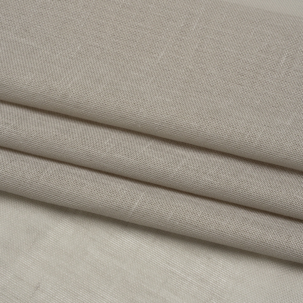 Recycled Polyester Soft Drapery Sheers Woven 118" - Pebble - British Imported