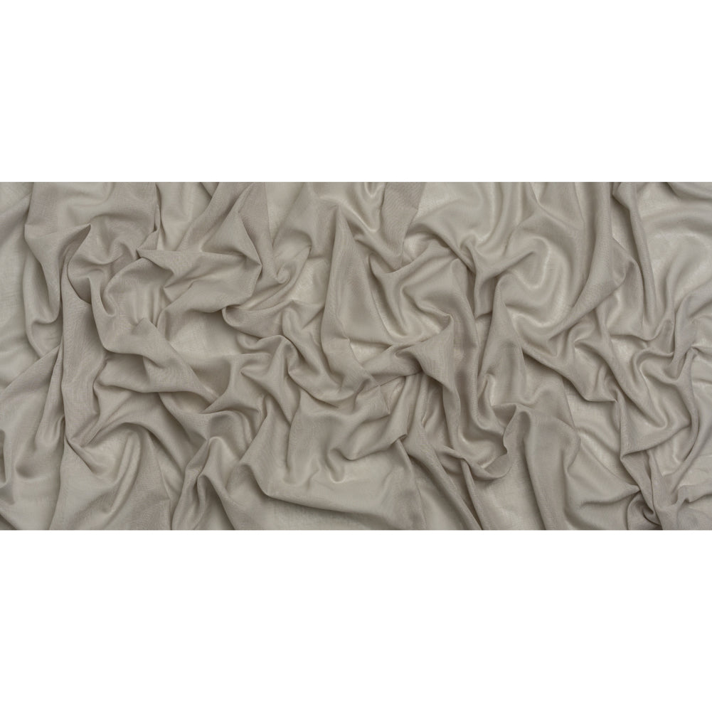 Recycled Polyester Soft Drapery Sheers Woven 118" - Pebble - British Imported