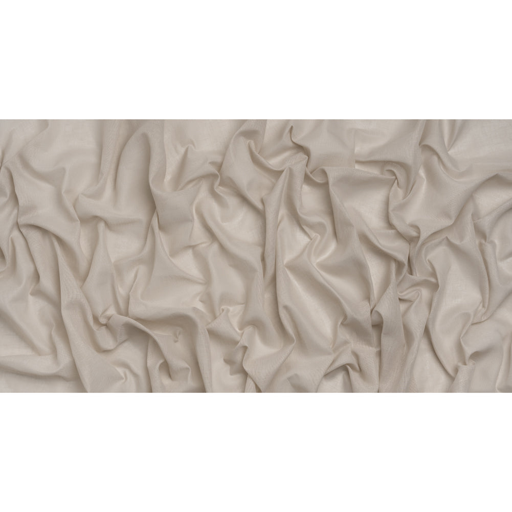 Recycled Polyester Soft Drapery Sheers Woven 118" - Putty - British Imported