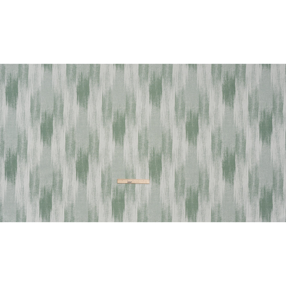 Recycled Polyester Jacquard - Opal Brushstroke Striations - British Imported
