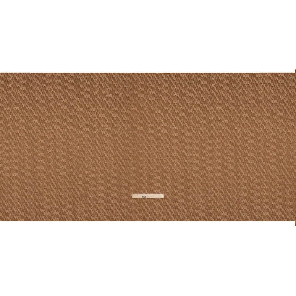 Luminous Drapery Jacquard - Rust Raindrops - British Imported