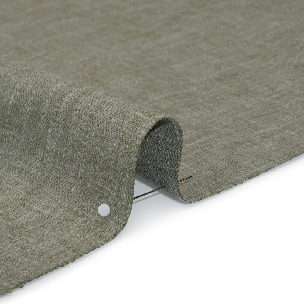 Recycled Polyester Drapery Woven - Eucalyptus - British Imported