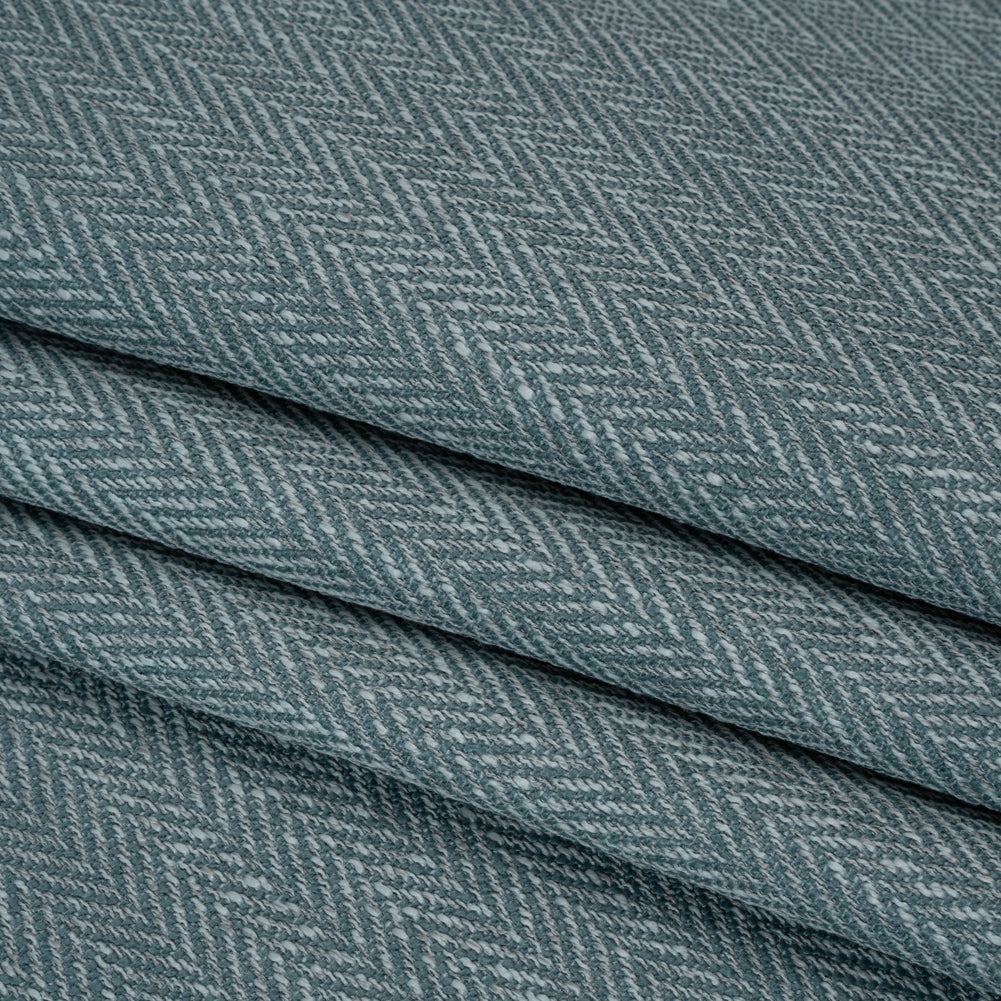 Recycled Polyester Home Decor Twill - Danube Herringbone - British Imported