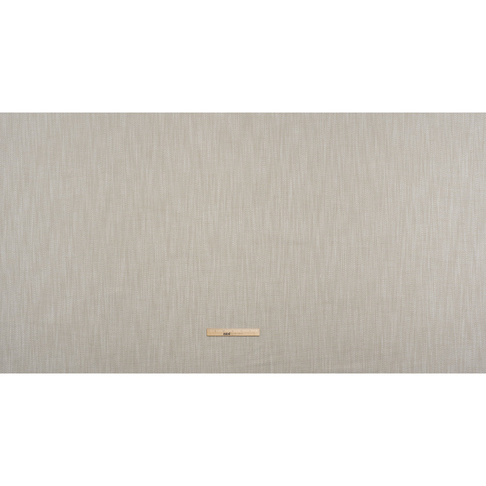 Recycled Polyester Home Decor Twill - Linen Herringbone - British Imported