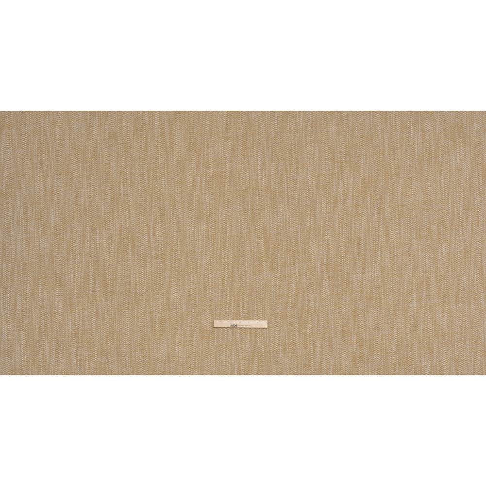 Recycled Polyester Home Decor Twill - Ochre Herringbone - British Imported