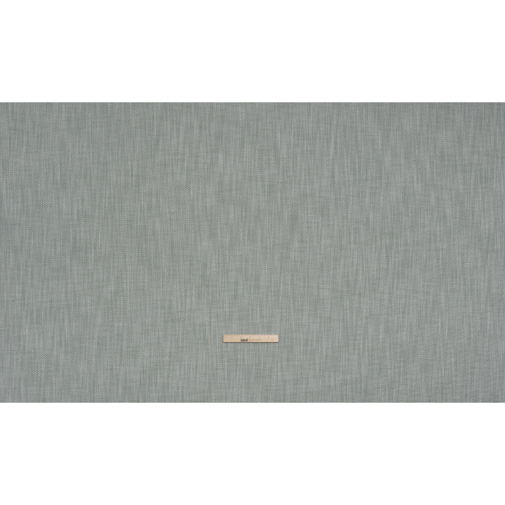Recycled Polyester Home Decor Twill - Seafoam Herringbone - British Imported