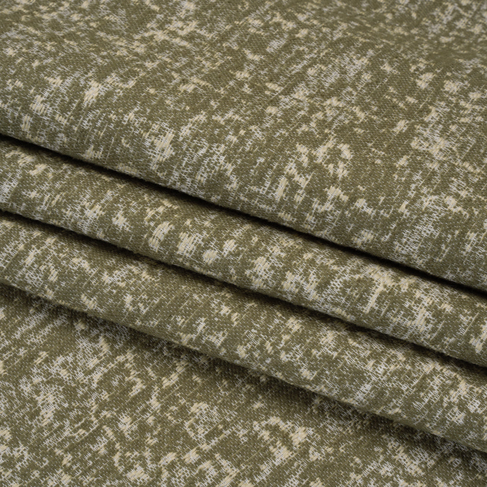 Home Decor Jacquard - Moss Abstract Textures - British Imported