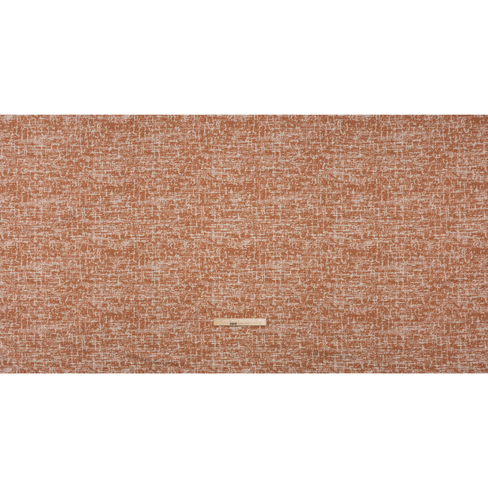 Home Decor Jacquard - Terracotta Abstract Textures - British Imported