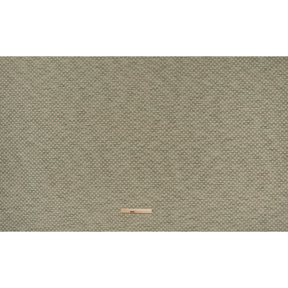 Polyester Boucle Home Decor Jacquard - Sage Plus Signs - British Imported