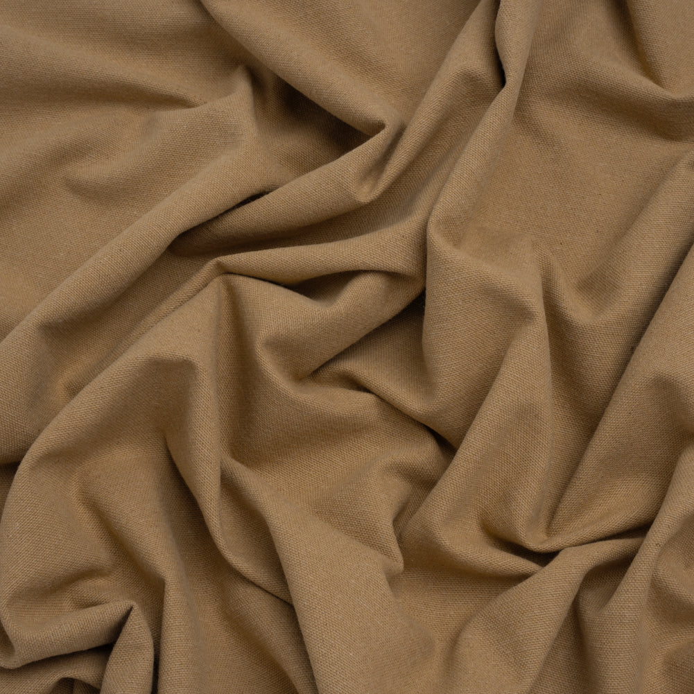 Brushed Cotton and Linen Woven - Hessian - British Imported