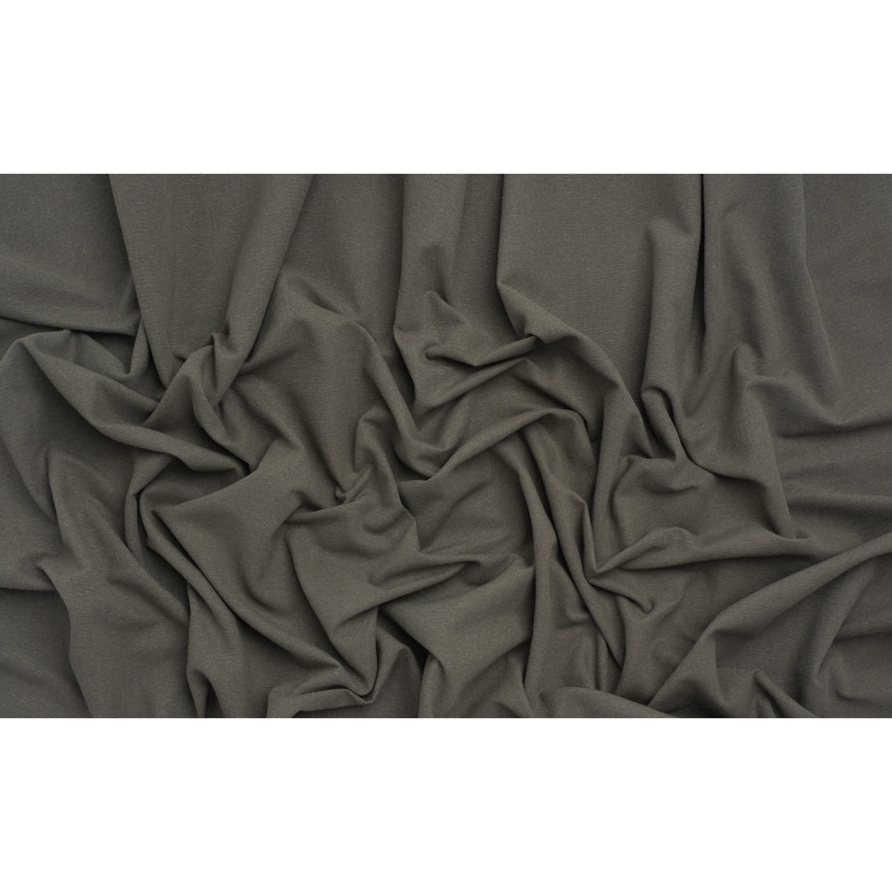 Brushed Cotton and Linen Woven - Slate - British Imported