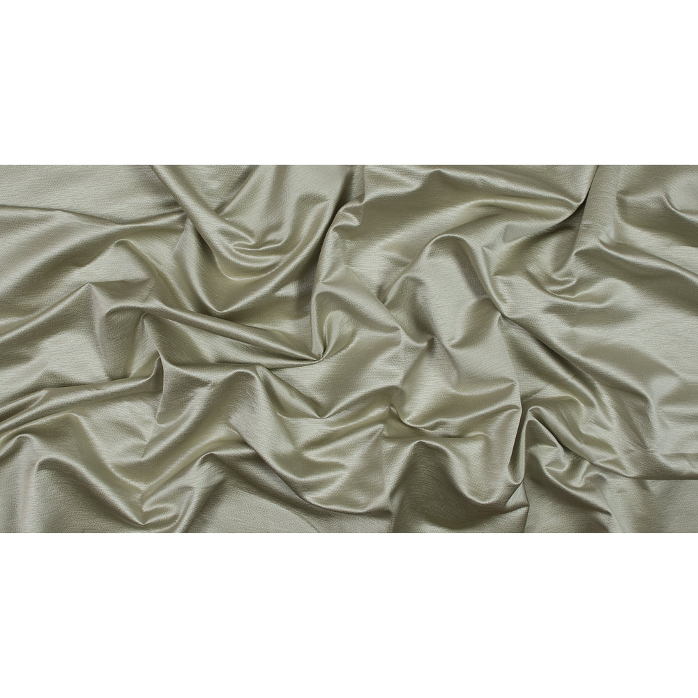 Luminous Textural Polyester Woven - Pistachio - British Imported