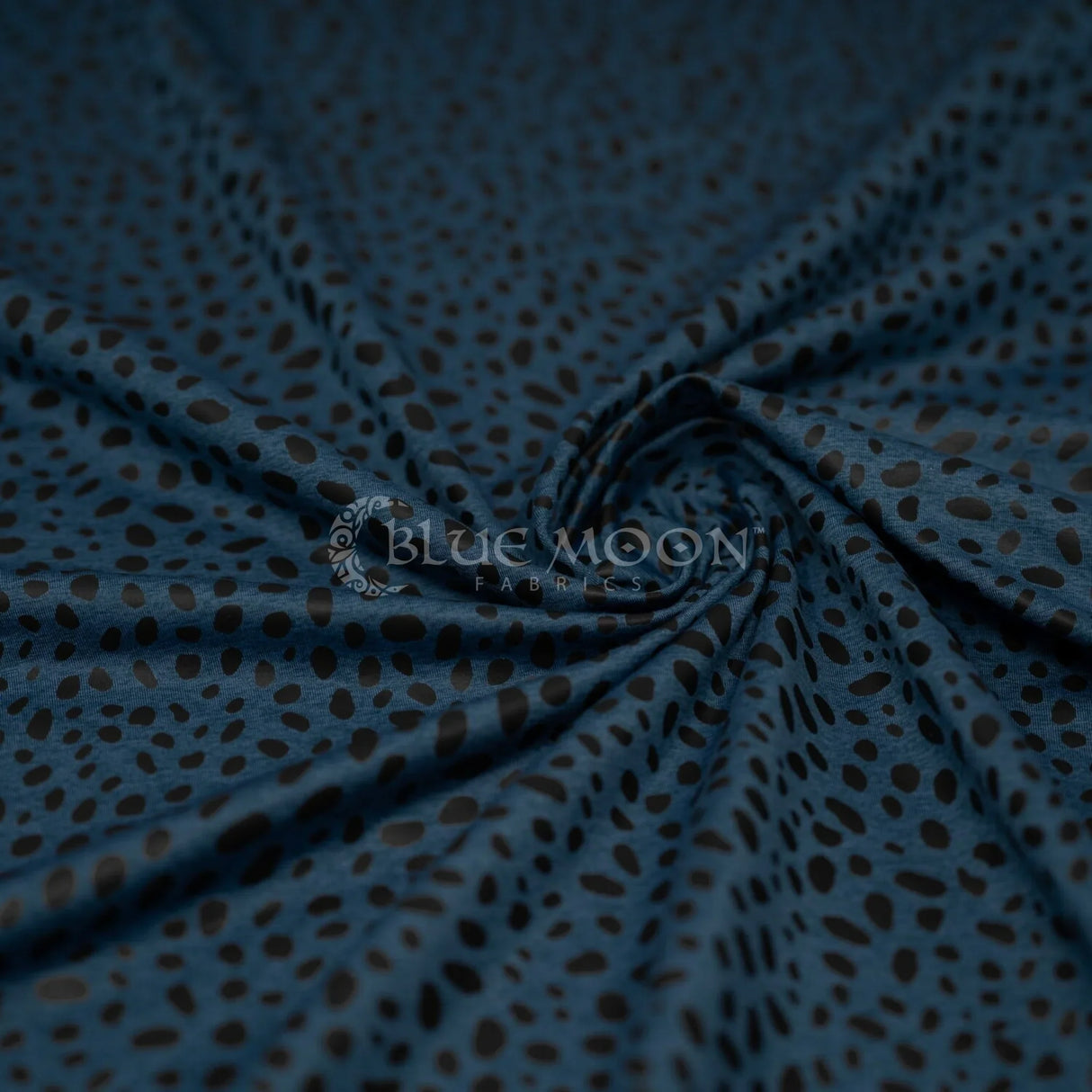 Foiled Spandex Abstract Animal Melange