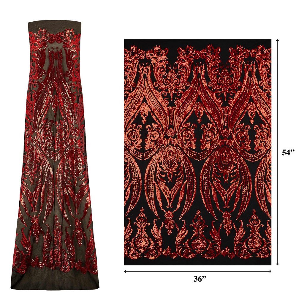 Stretch Mesh Sequin Fabric