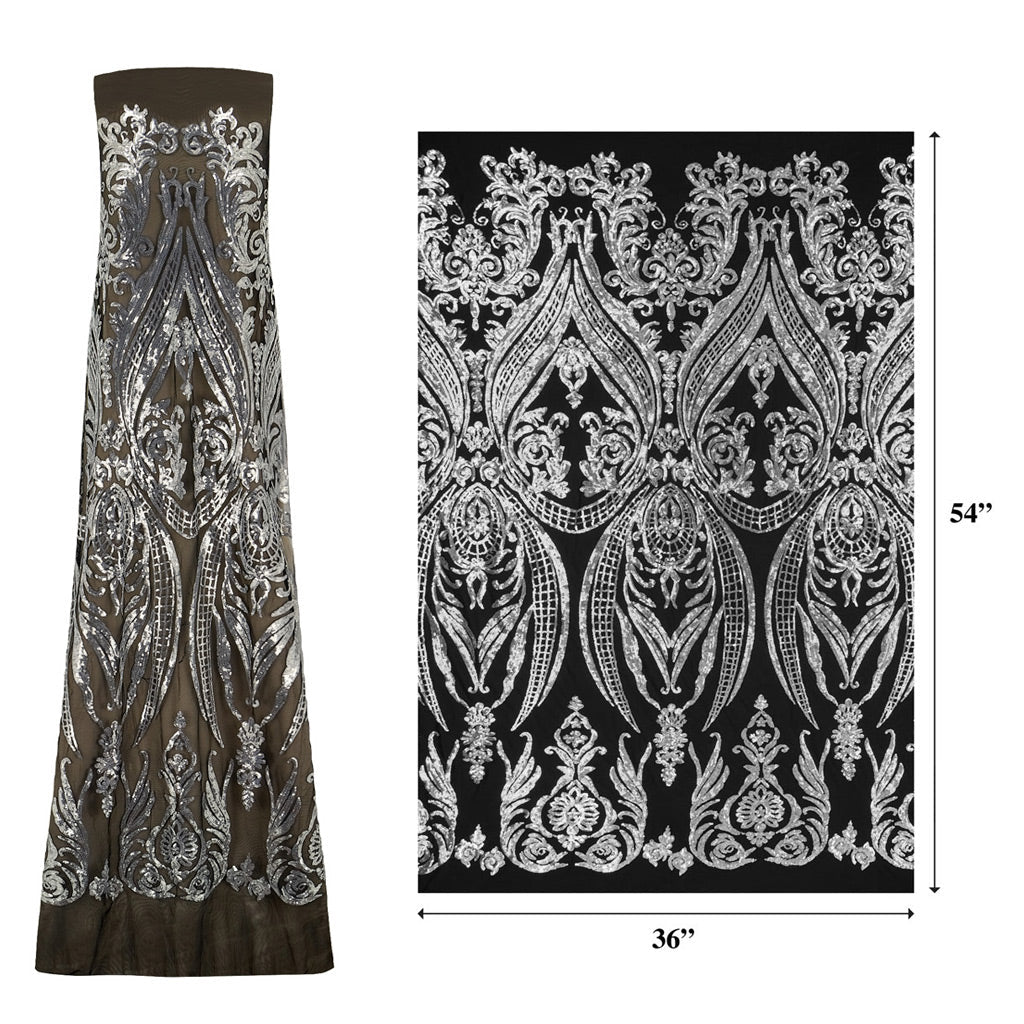 Stretch Mesh Sequin Fabric