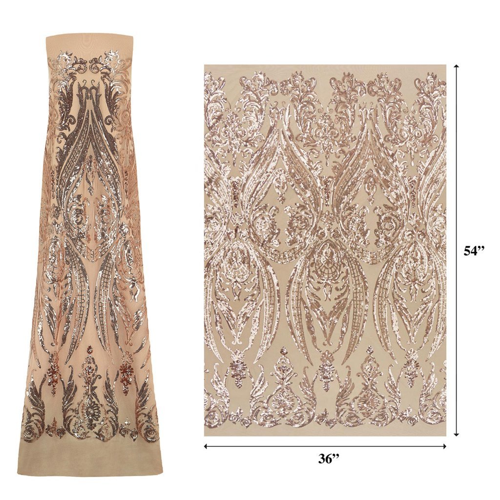 Stretch Mesh Sequin Fabric