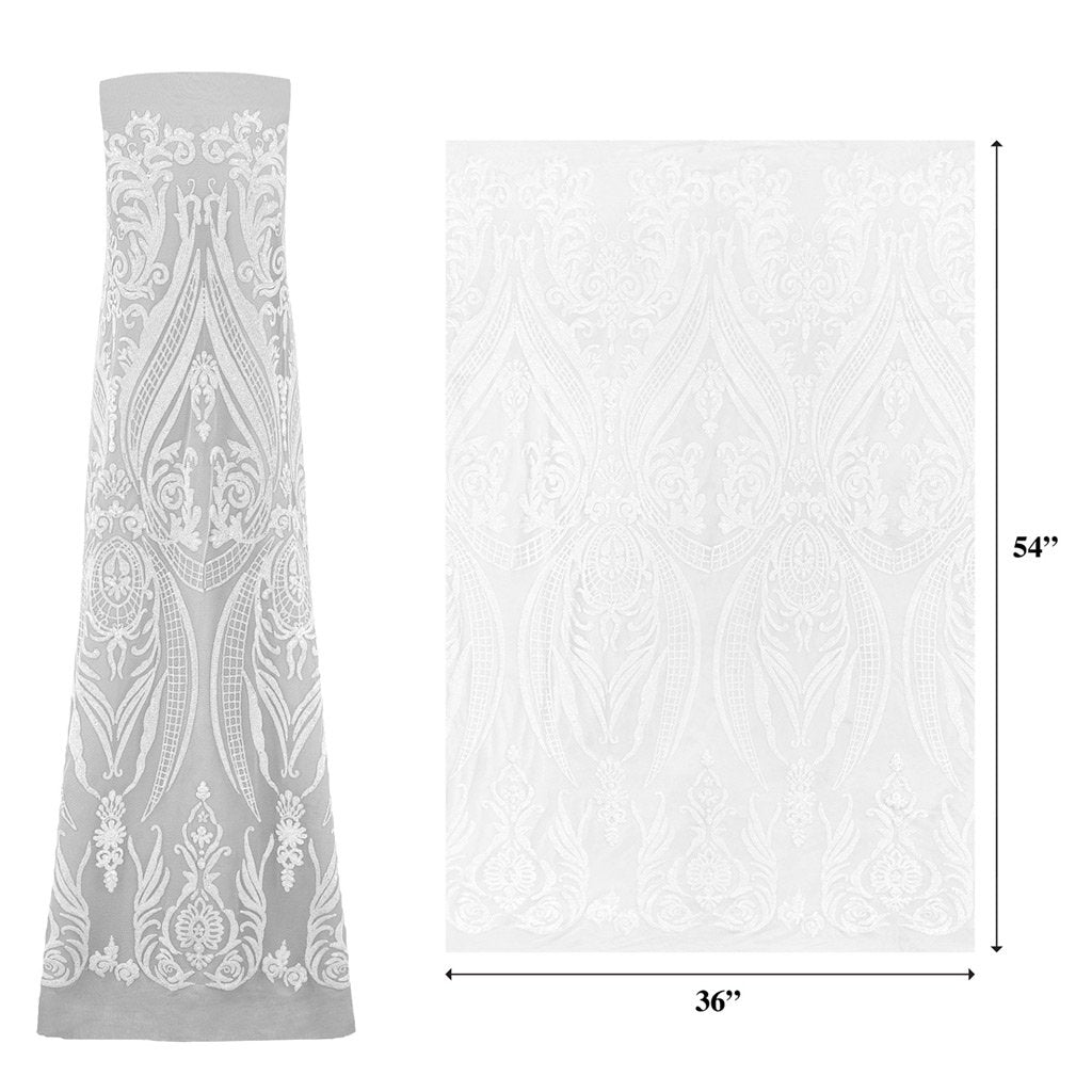 Stretch Mesh Sequin Fabric
