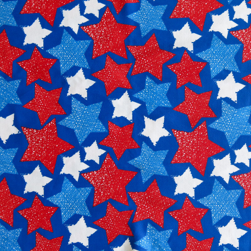 Swim Knit Nylon Spandex Americana New Stars Seconds