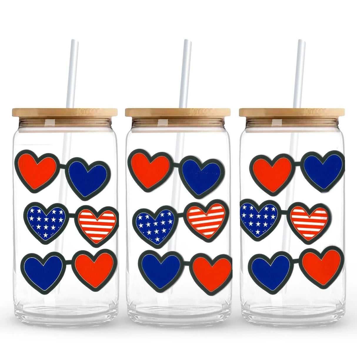 UV DTF Wrap - Americana Shades (9.7" x4.3")