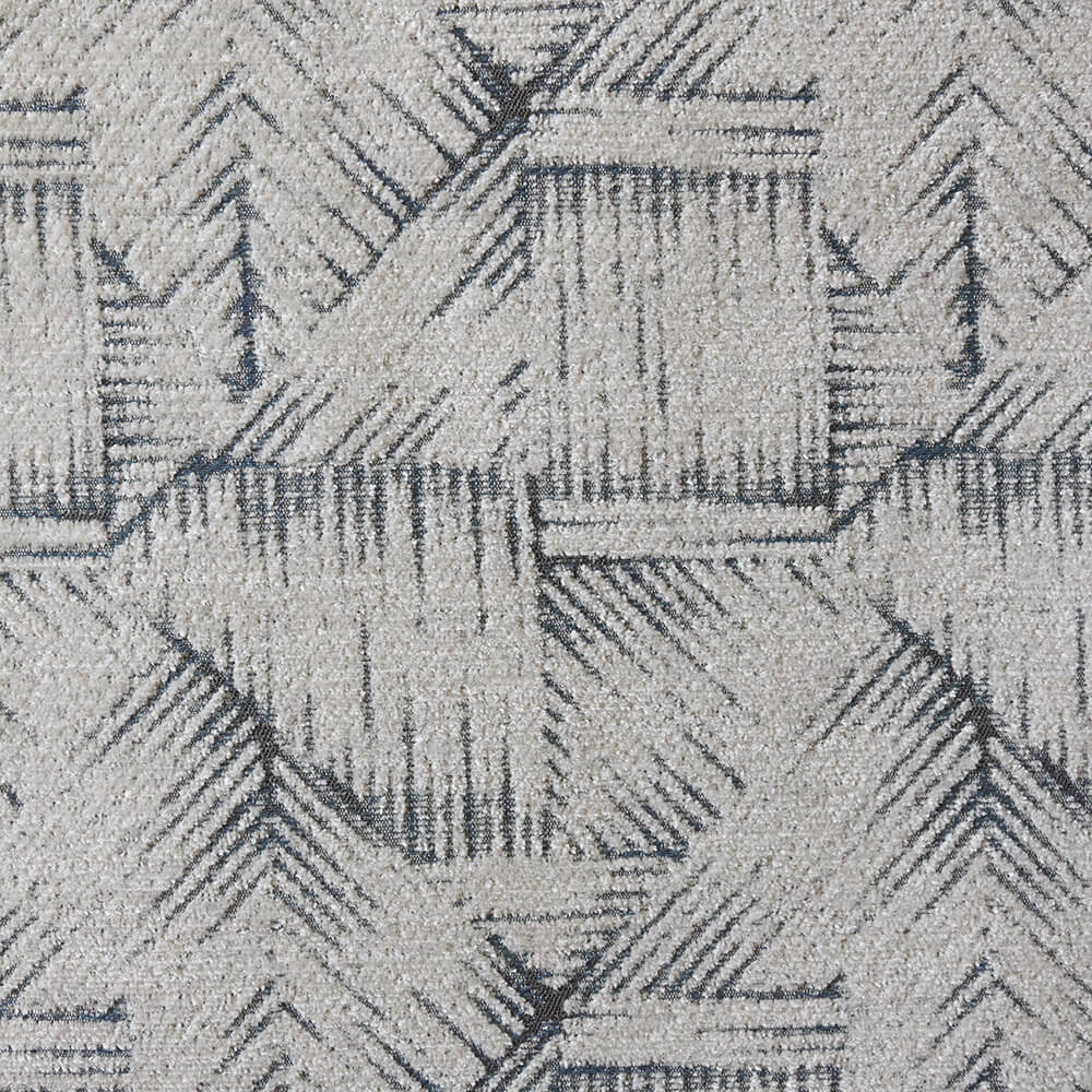 1 Yard Anchorage Polyester Fabric 57 Inch Wide Upholstery and Drapery with Geometric Repeat