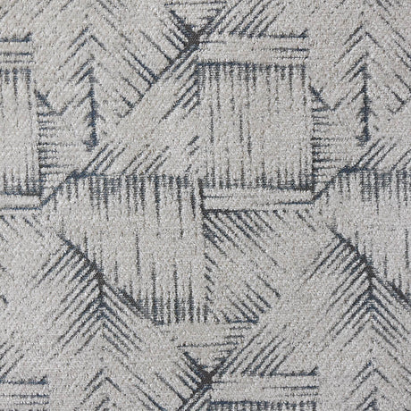 1 Yard Anchorage Polyester Fabric 57 Inch Wide Upholstery and Drapery with Geometric Repeat