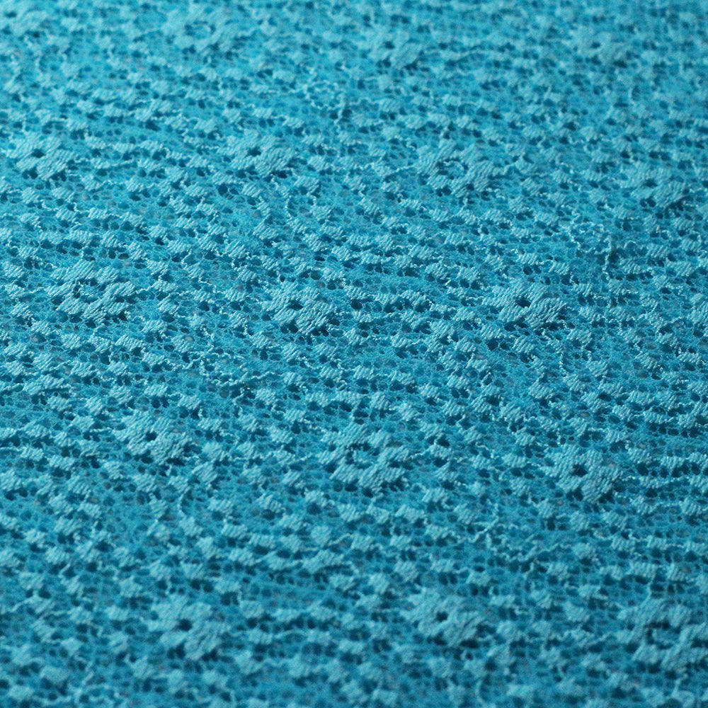 Sassy Stretch Lace Nylon Spandex Fabric - Multiple Colors, Floral Lace, 58/60" Width (1 Yard)
