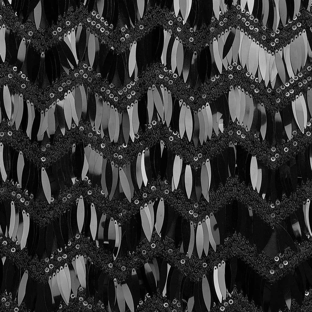 Embroidered Mesh Sequin Fabric