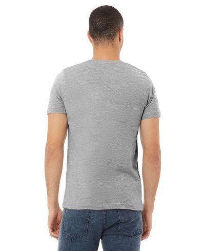 Bella Canvas 3001CVC CVC Fabric - Athletic Heather, Heathered, Short Sleeve, Crew Neck (1 Piece)