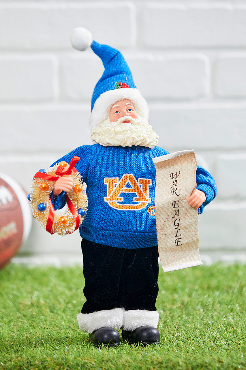 12" Collegiate Team Santa, Auburn