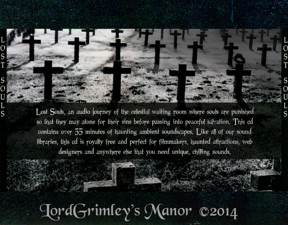 Lost Souls Royalty Free Music CD