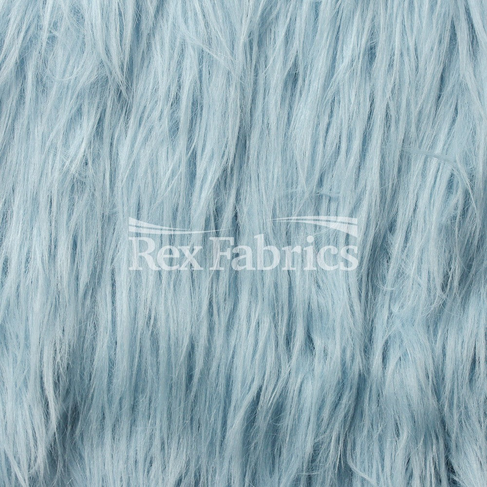 Mohair Fur Poly Acrylic Fabric - Solid Faux Fur, Multiple Colors, 58/60" Width (1 Yard)