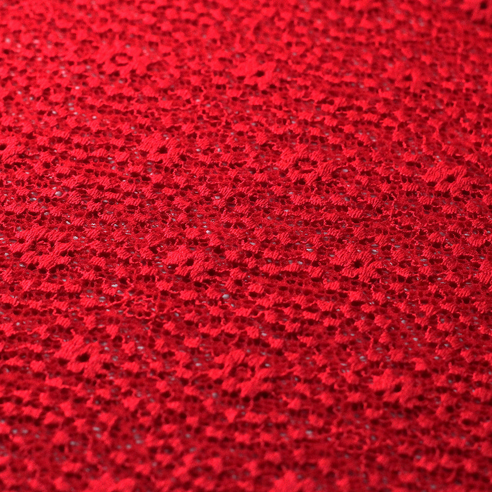 Sassy Stretch Lace Nylon Spandex Fabric - Multiple Colors, Floral Lace, 58/60" Width (1 Yard)