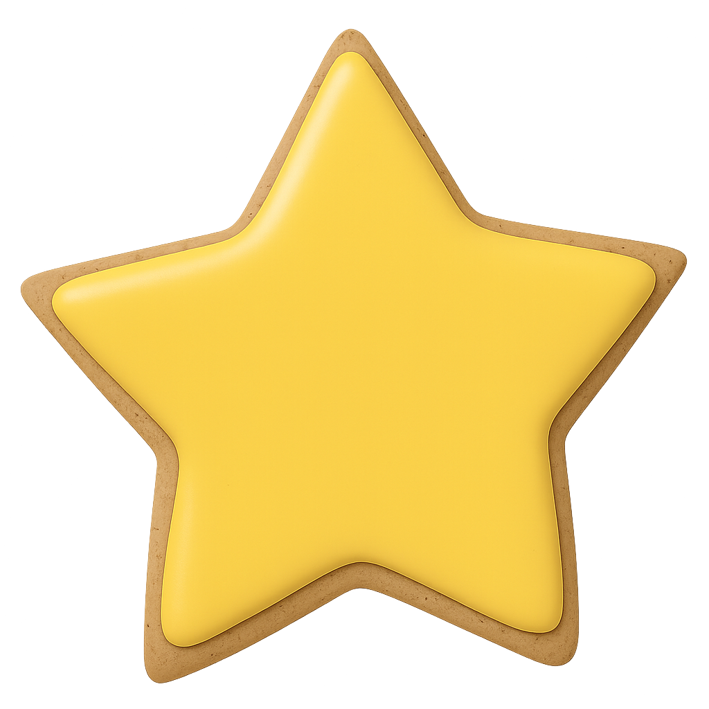 Star Cookie Cutter 4.5 in B0710