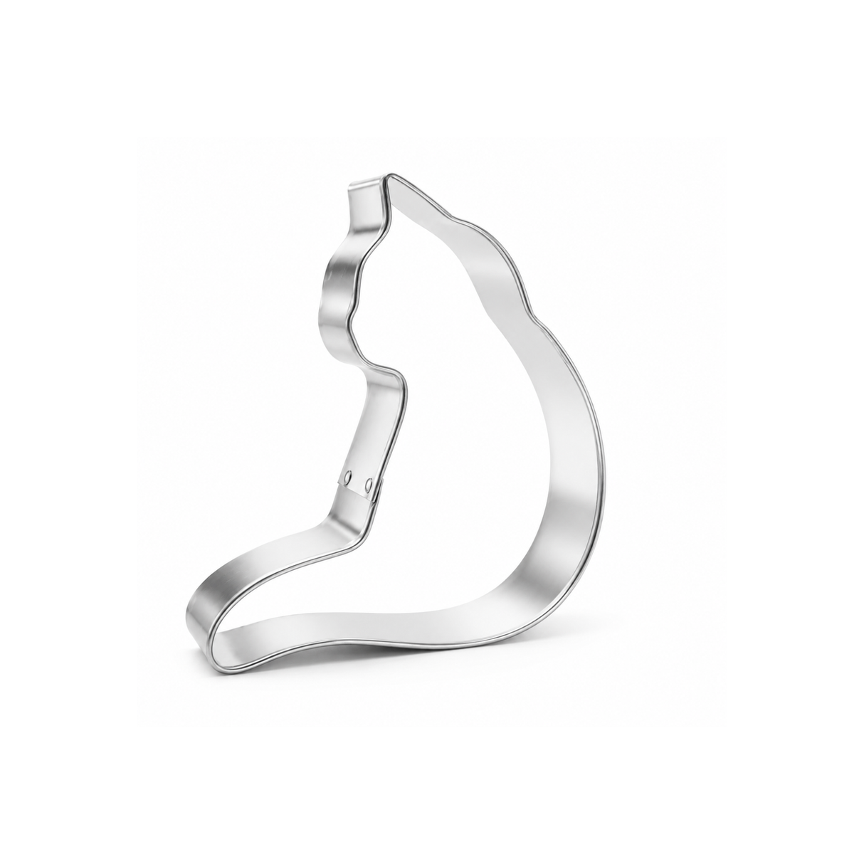 Curled Cat Cookie Cutter 3.75" B0970
