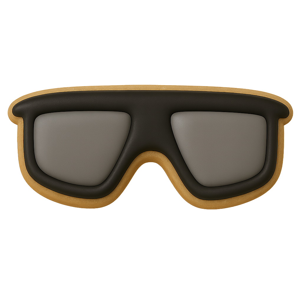 Virtual Reality Glasses Cookie Cutter 4" B1024