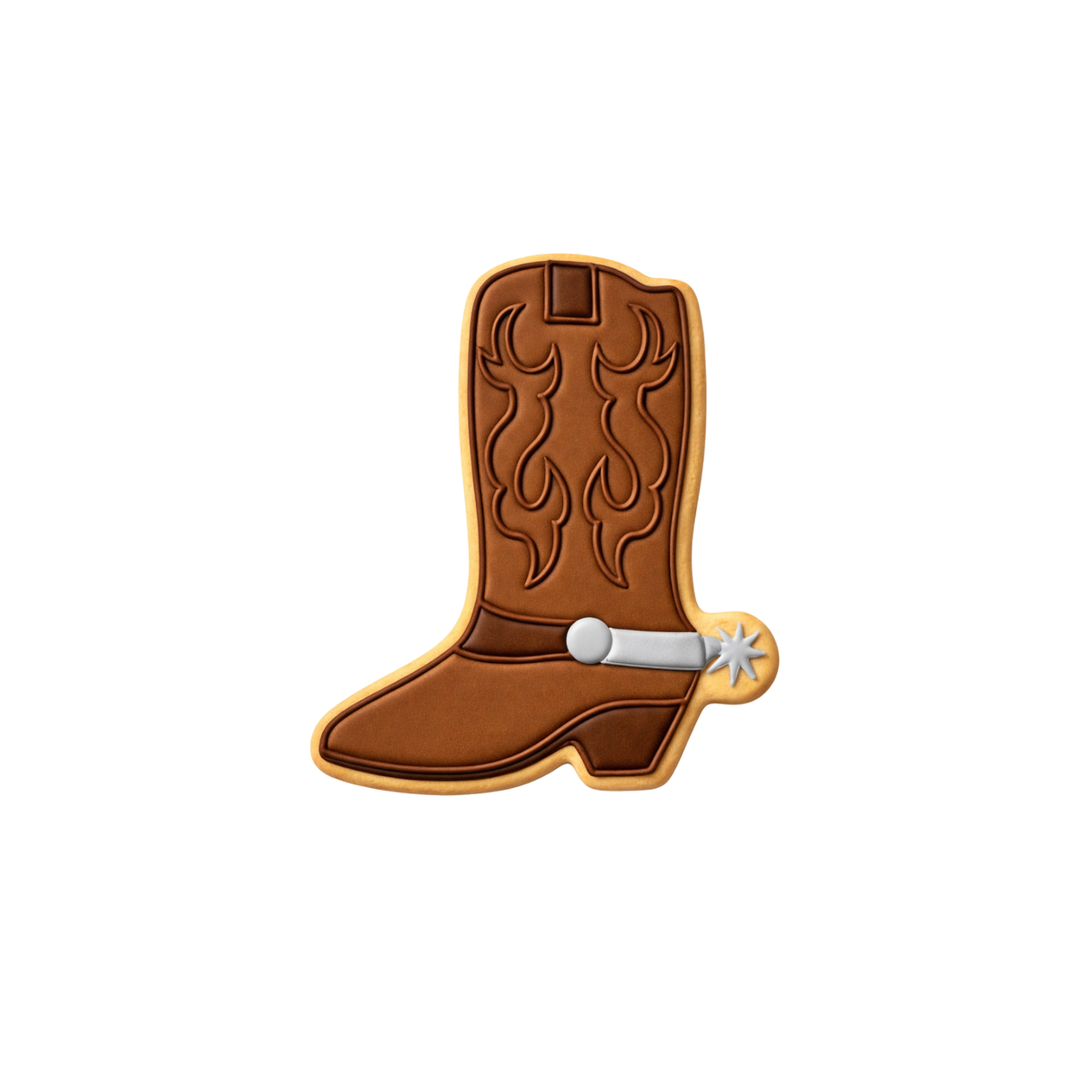 Cowboy Boot Cookie Cutter 3.25 in B1210