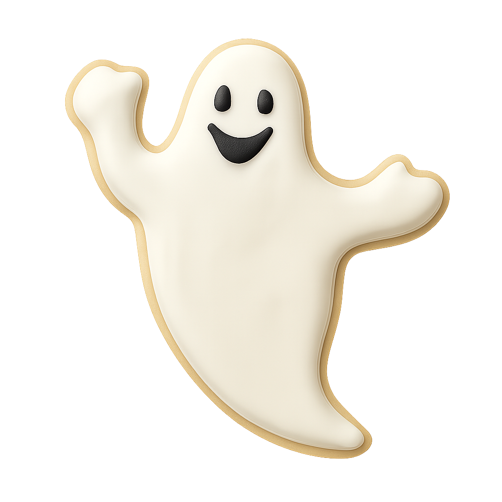 Ghost Cookie Cutter 4 in B1227