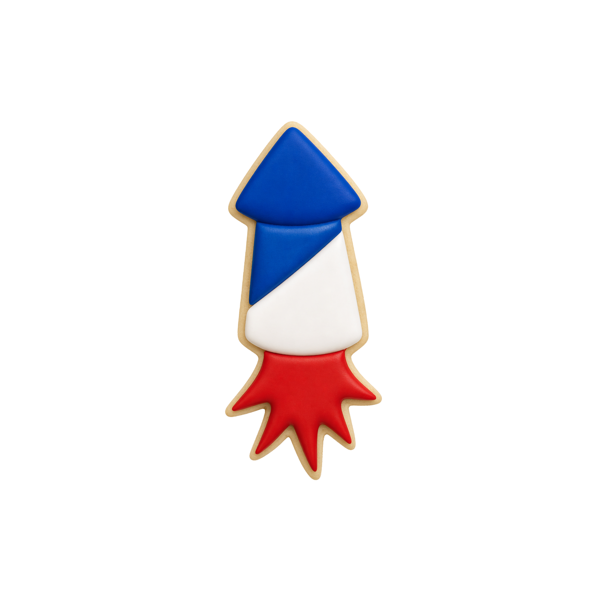 Firework Cookie Cutter 4.5" B1257
