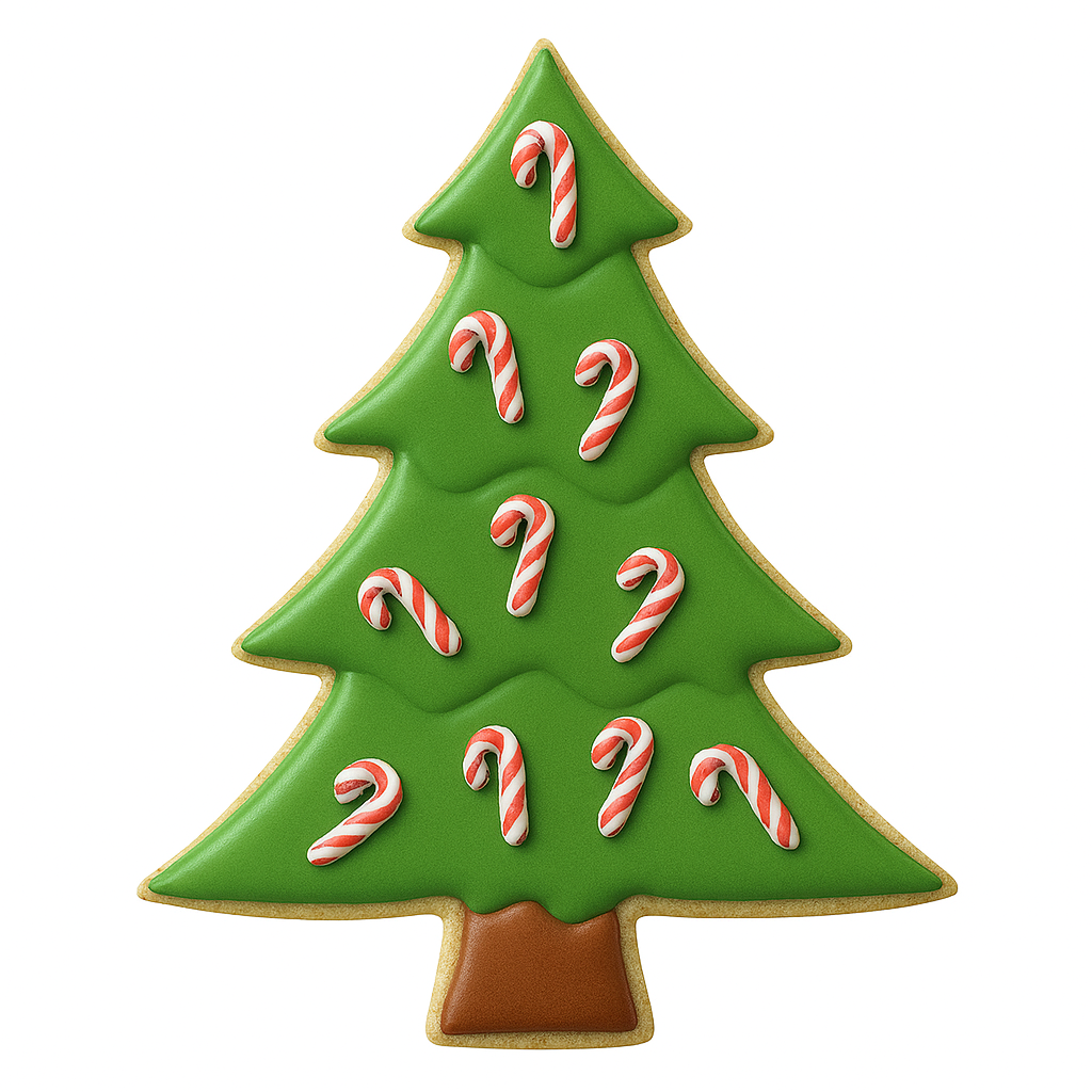 Christmas Tree Cookie Cutter 4 in B1266