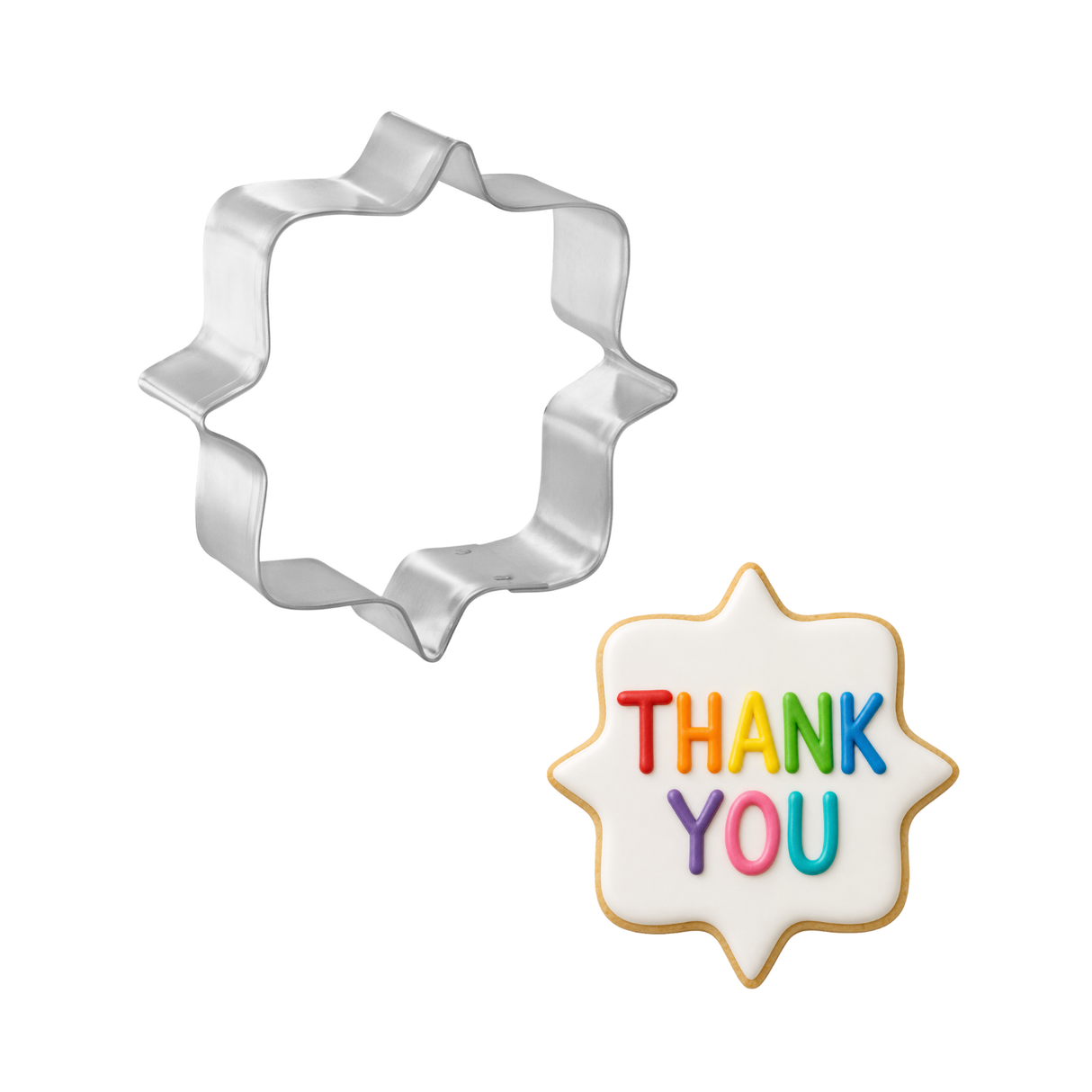 Square Plaque Cookie Cutter 4.5 in B1276