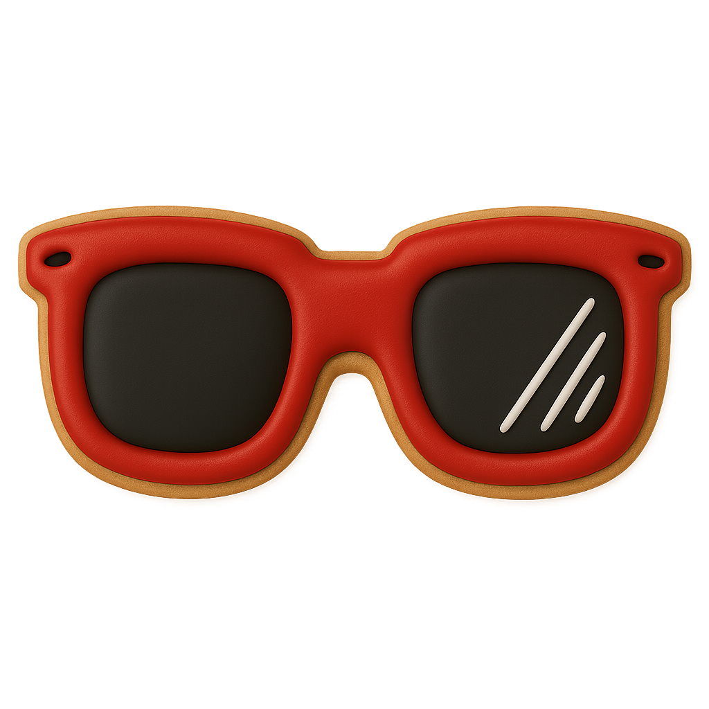 Sunglasses Cookie Cutter 3.75 in B1288