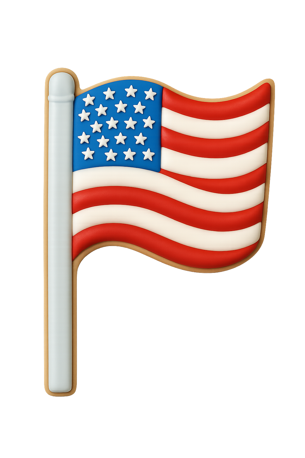 Flag Cookie Cutter 4 In. B1297