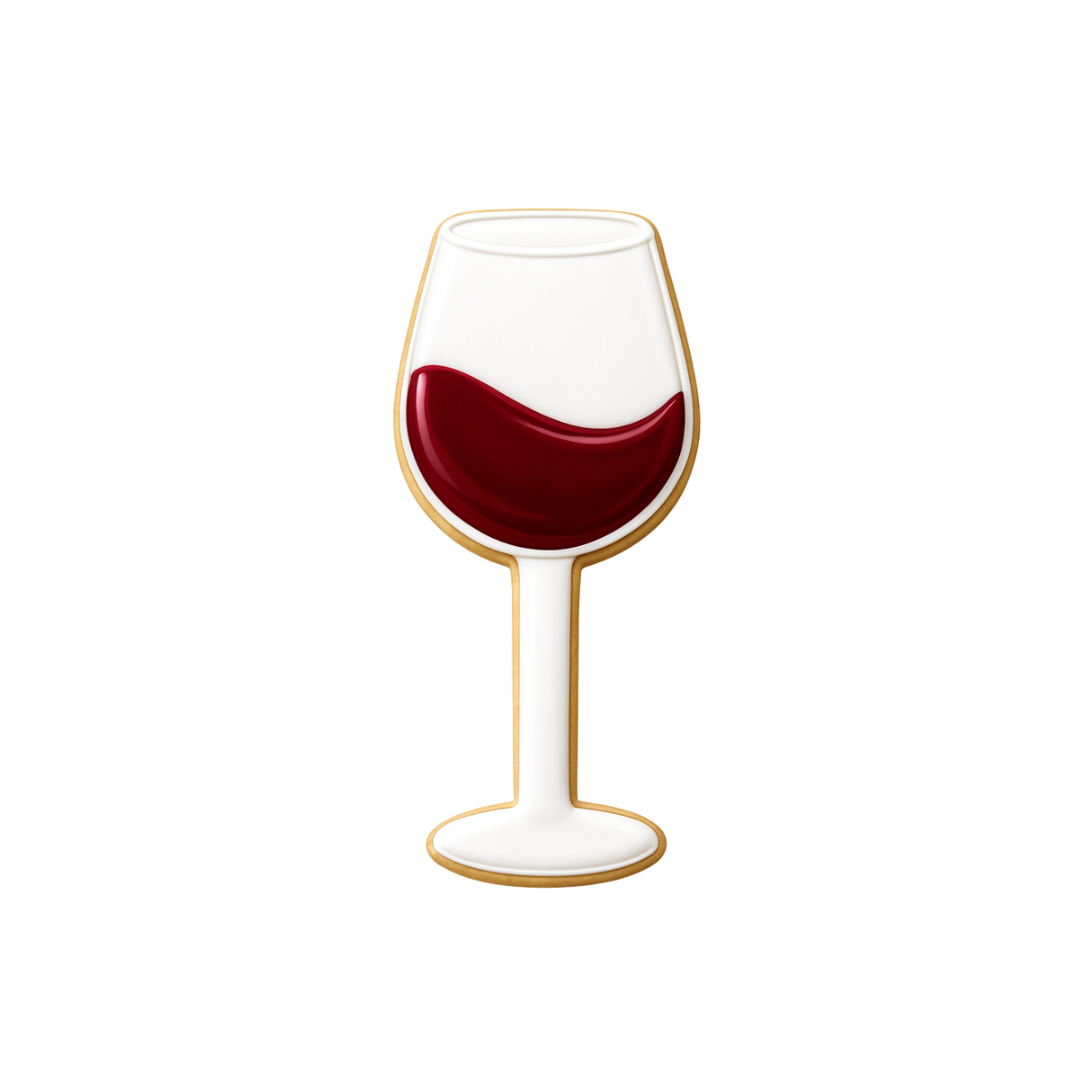Wineglass Cookie Cutter 4 in B1300