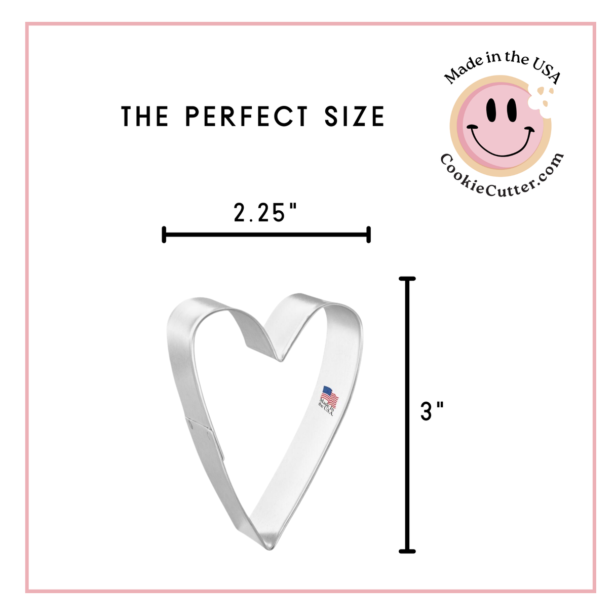 Valentine's Day 5 Piece Cookie Cutter Set HS0614