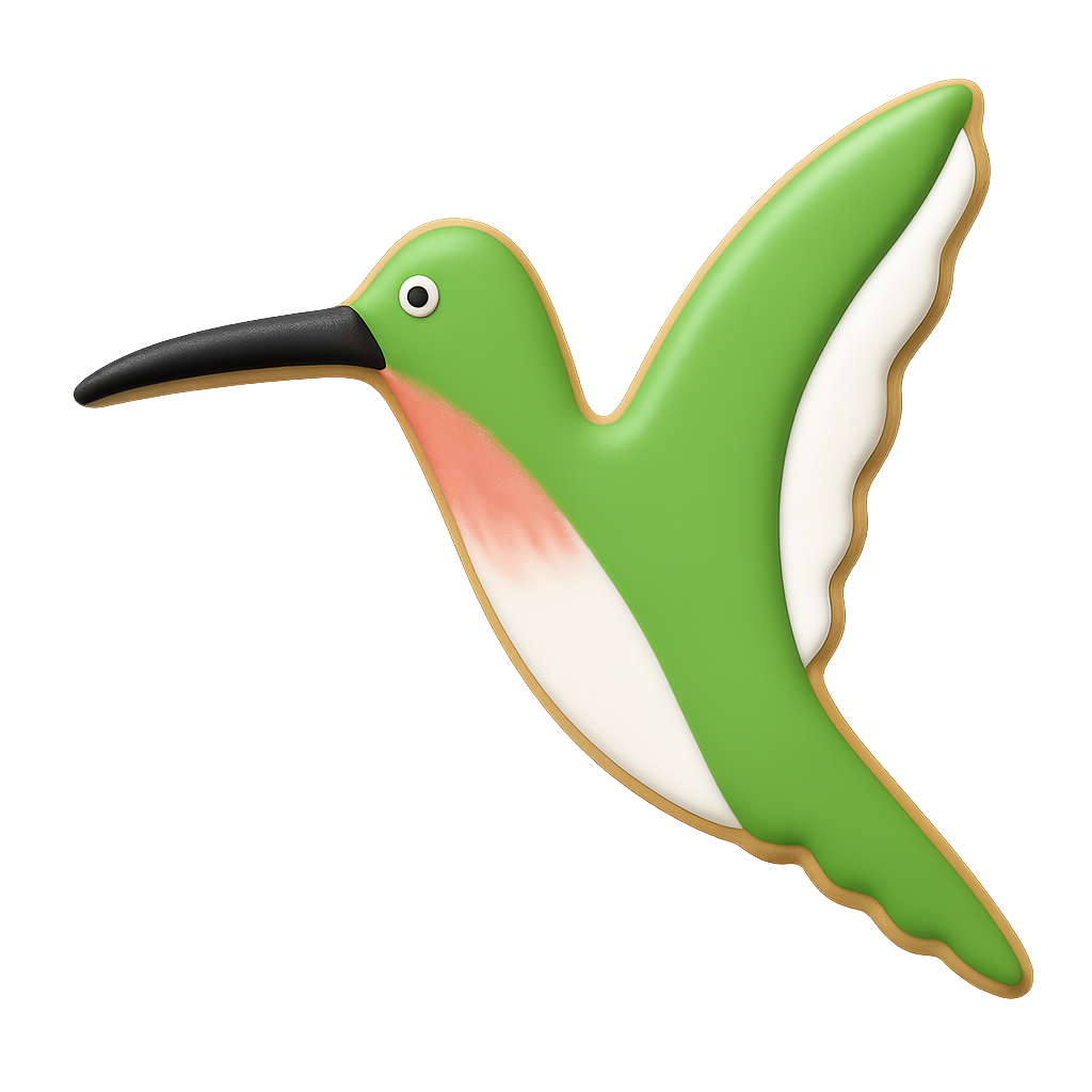 Hummingbird Cookie Cutter 3.5 in B1402