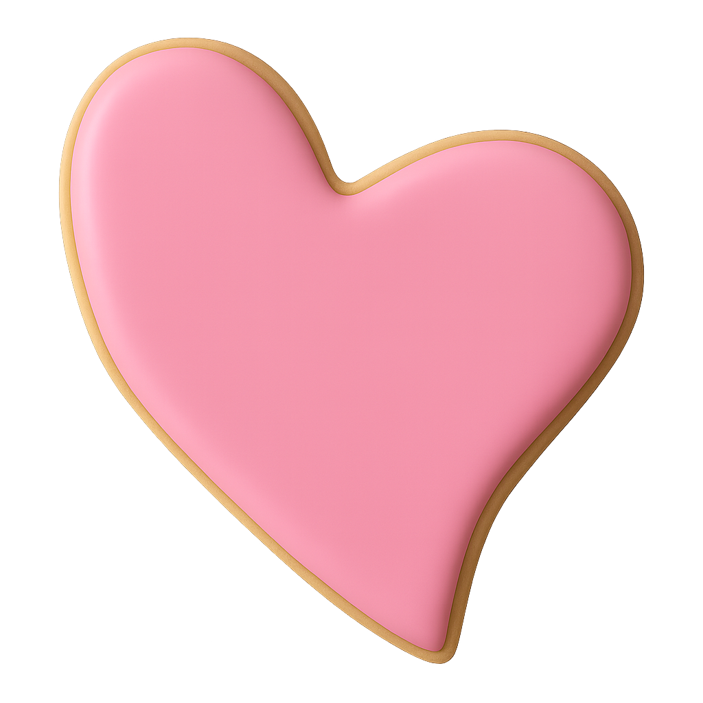 Love Heart Cookie Cutter 3 in B1461