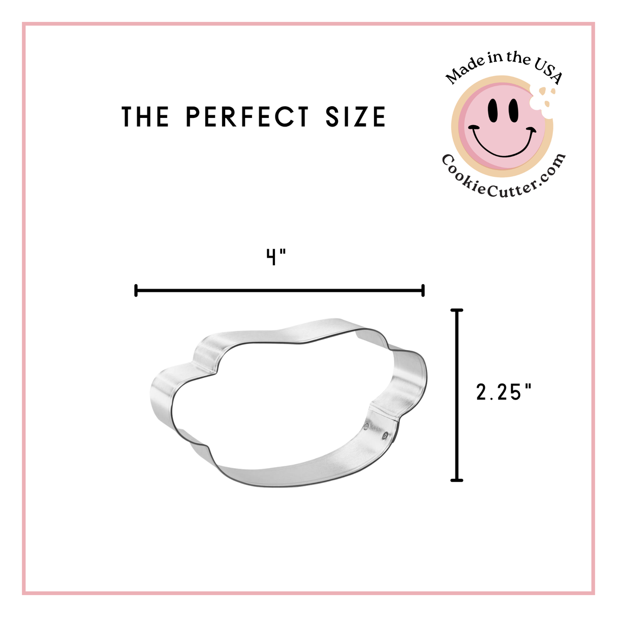 Hot dog Cookie Cutter 4 in B1525