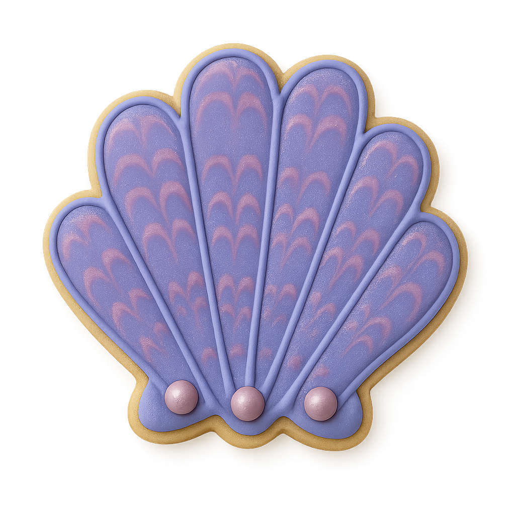 Seashell Cookie Cutter 3.5 in B1538